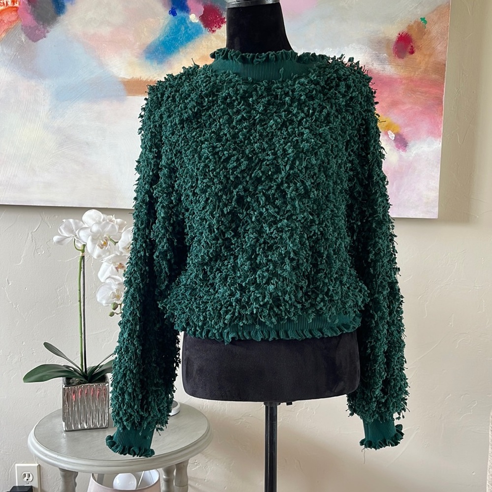 Green sweater